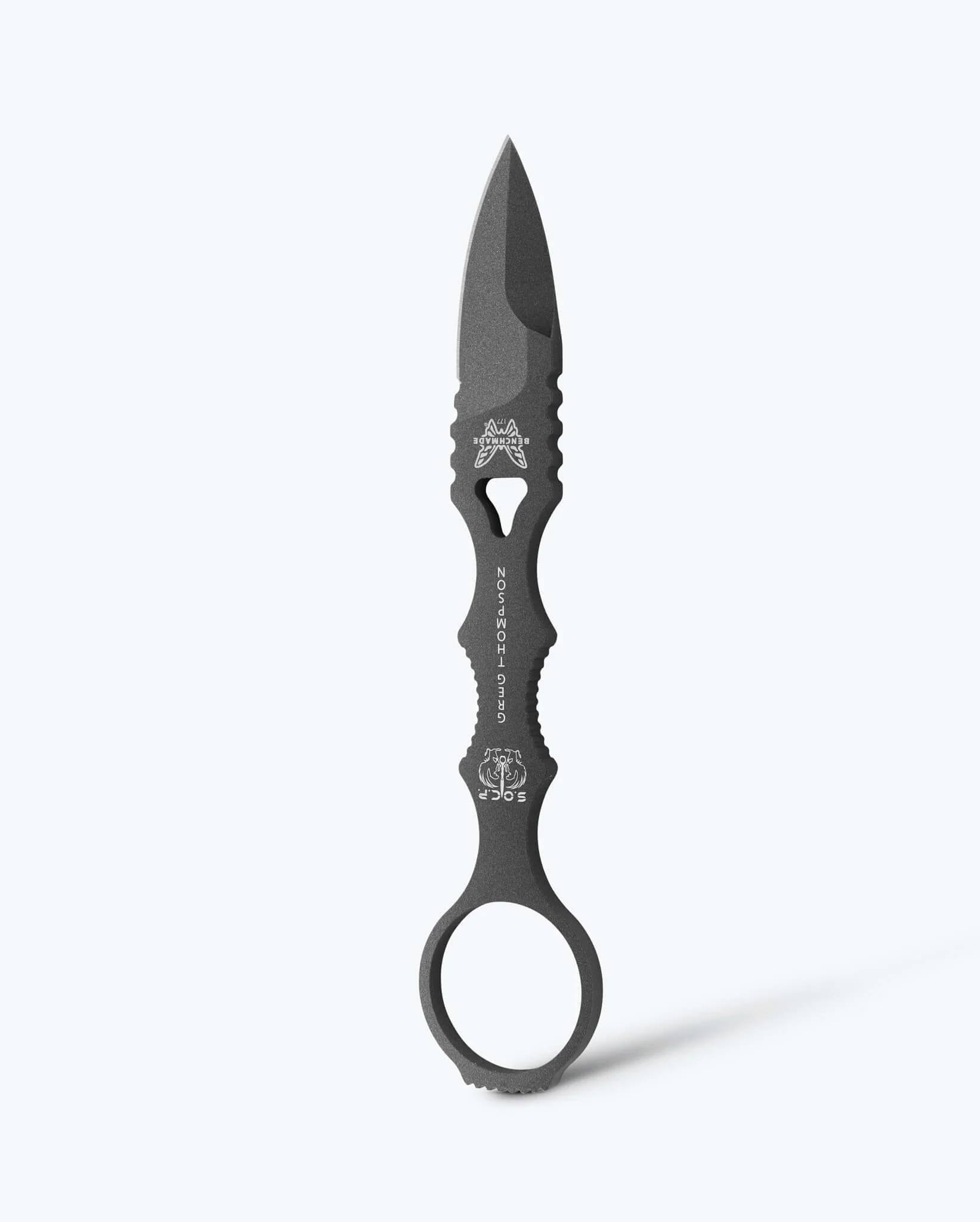 Mini SOCP® Dagger | Tungsten Gray | Spear-Point