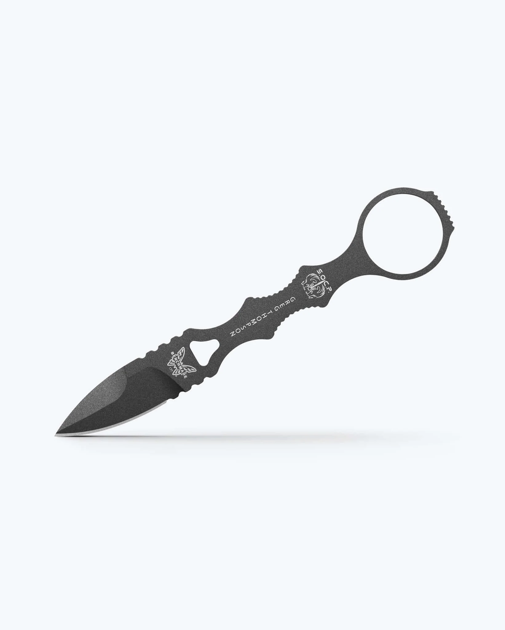 Mini SOCP® Dagger | Tungsten Gray | Spear-Point
