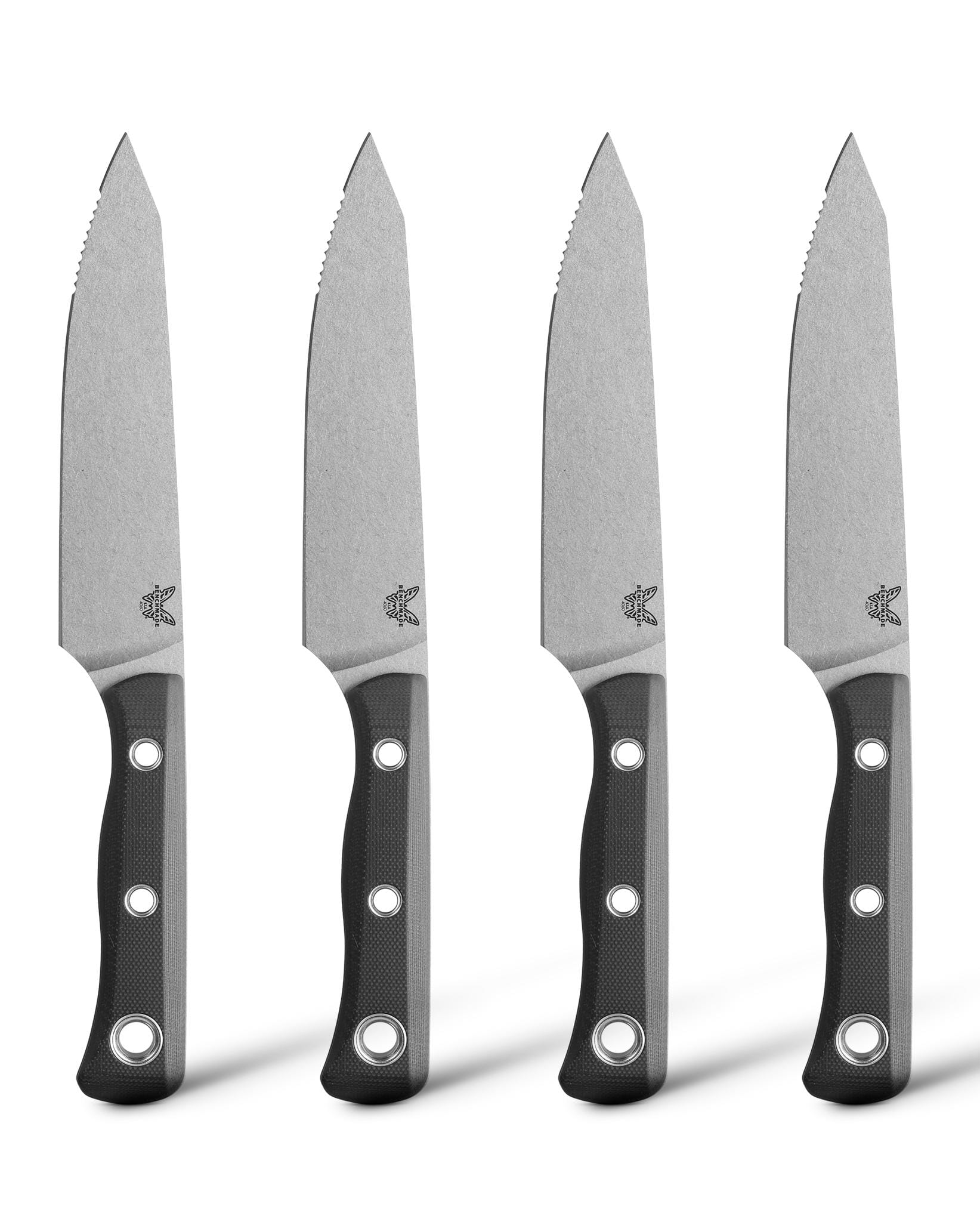 340-table-knife-set-black-g10-1.jpg Table Knife Set | Black G10
