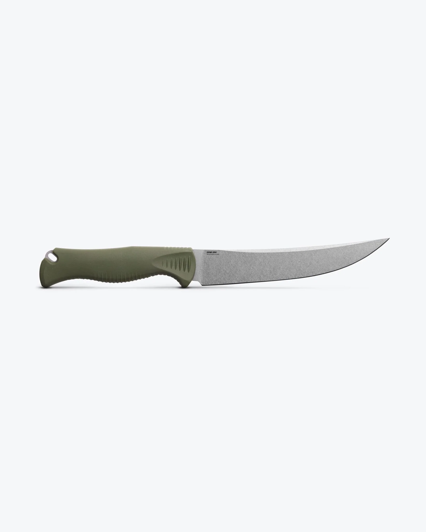 Meatcrafter® | Dark Olive Santoprene® | 6" Trailing point