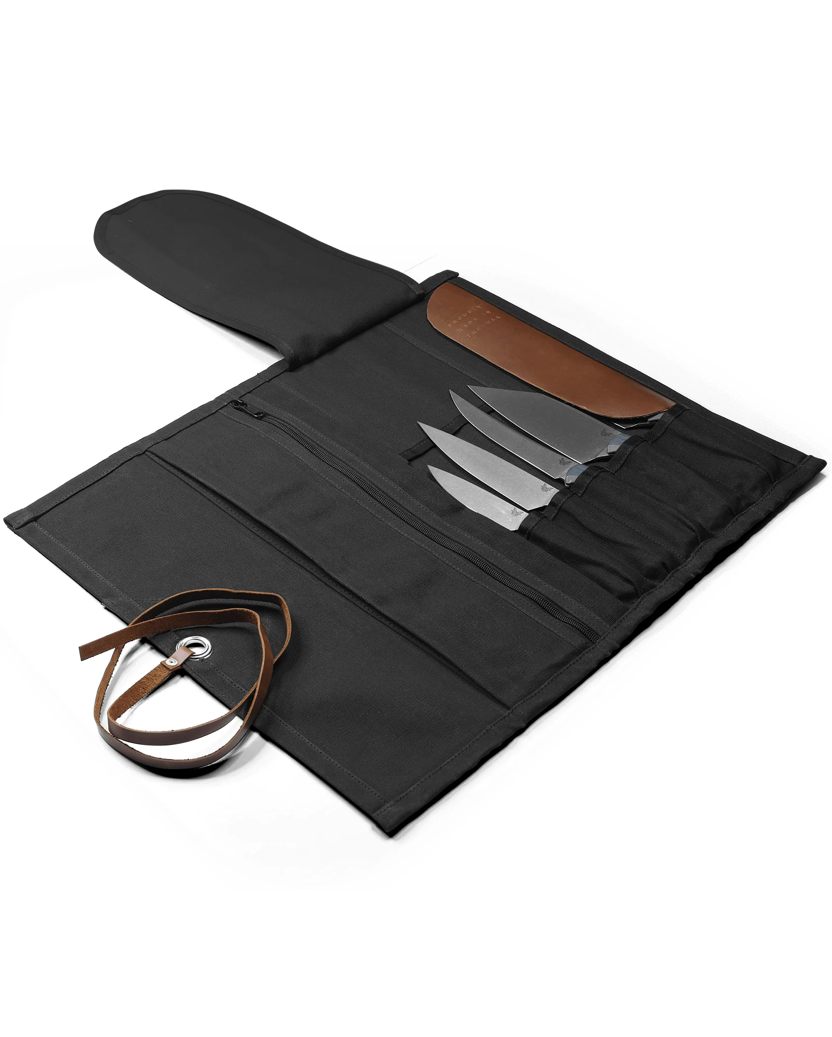 Knife Roll | Kitchen Cutlery | Waxed Canvas